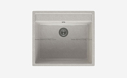 MAXSTONE Мойка глянцевая MS-21 (бежевая) 565*505*220